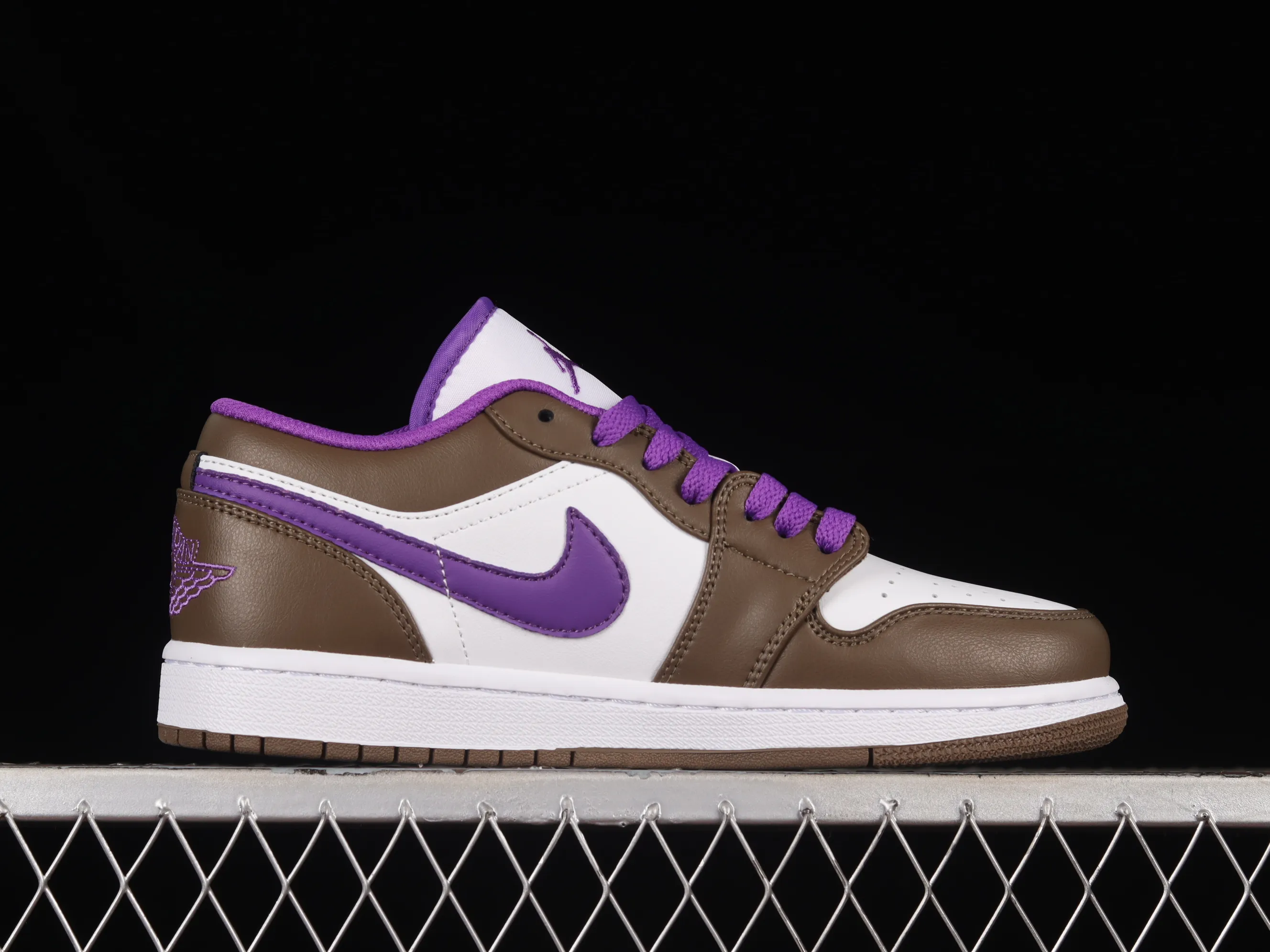 All categories Air Jordan Jordan series basketball shoes Air Jordan 1 Low Air Jordan 1 Low "Palomino" AJ1 Joe 1 Mocha Purple Low-top cultural basketball shoes 553558-215